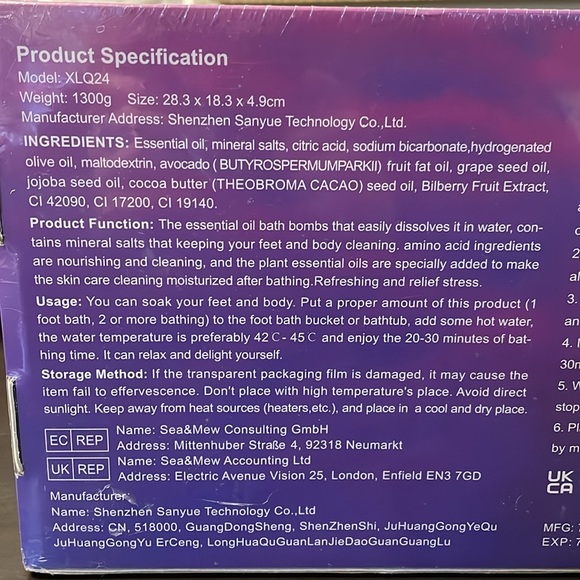 Fafamara Bath Bombs Gift Set - 24 pack- NEW - Picture 2 of 3